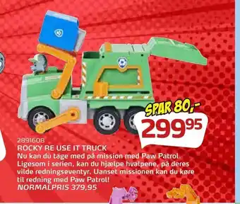 Rocky re use it truck