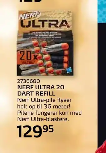 Legekæden Nerf ultra 20 dart refill tilbud