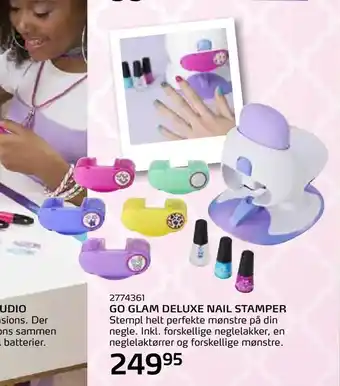 Legekæden Go glam deluxe nail stamper tilbud