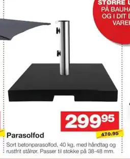 Bauhaus Parasolfod tilbud