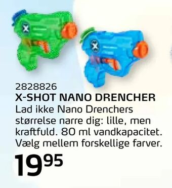 Legekæden X-shot nano drencher tilbud