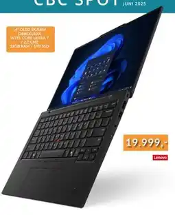CBC 14” OLED SKÆRM (2880X1800) INTEL CORE ULTRA 7 / 2,2 GHZ tilbud