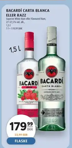Scandinavian Park BACARDÍ CARTA BLANCA ELLER RAZZ tilbud