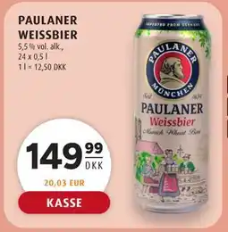 Scandinavian Park PAULANER WEISSBIER tilbud