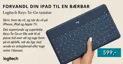 CBC Logitech Keys-To-Go tastatur tilbud