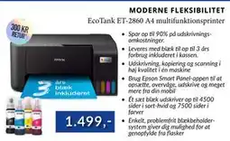 CBC EcoTank ET-2860 A4 multifunktionsprinter tilbud