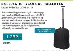 CBC Dicota Roller Eco CORE 14-16 tilbud
