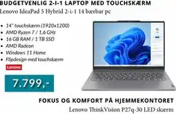 CBC Lenovo ThinkVision P27q-30 LED skærm tilbud