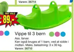 Harald Nyborg Vippe til 3 børn tilbud