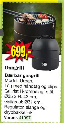 Harald Nyborg Bærbar gasgrill tilbud