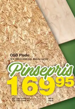Bauhaus OSB Plade tilbud
