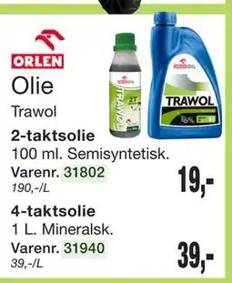 Harald Nyborg Olie. Trawol tilbud