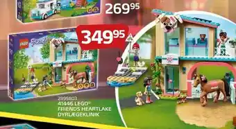 Legekæden 41446 lego © friends heartlake dyrlægeklinik tilbud