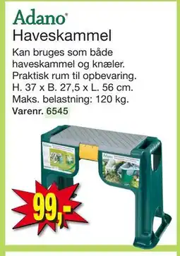 Harald Nyborg Haveskammel tilbud