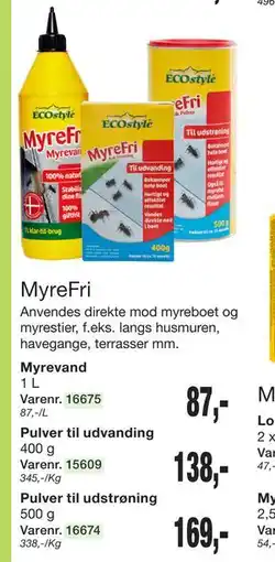 Harald Nyborg MyreFri tilbud