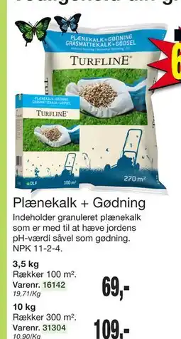 Harald Nyborg Plænekalk + Gødning tilbud