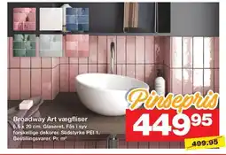 Bauhaus Broadway Art vægfliser tilbud