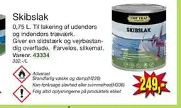 Harald Nyborg Skibslak tilbud