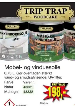 Harald Nyborg Møbel- og vinduesolie tilbud