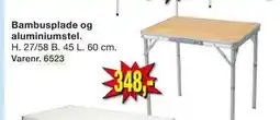 Harald Nyborg Bambusplade og aluminiumstel tilbud