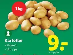 Lidl Kartofler tilbud