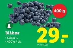 Lidl Blåbær tilbud