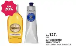 Matas ALT L'OCCITANE EN PROVENCE tilbud