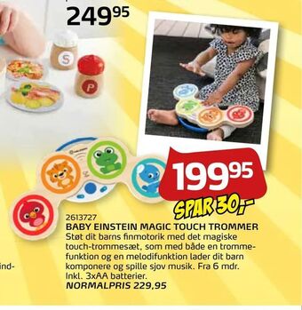 Legekæden Baby einstein magic touch trommer tilbud