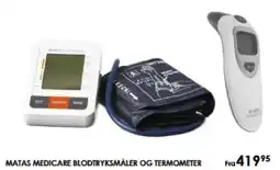 Matas MATAS MEDICARE BLODTRYKSMÅLER OG TERMOMETER tilbud