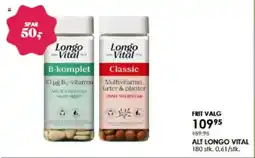 Matas ALT LONGO VITAL tilbud