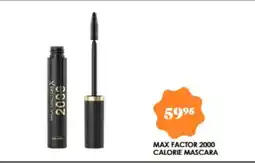 Matas MAX FACTOR 2000 CALORIE MASCARA tilbud