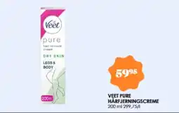Matas VEET PURE HÅRFJERNINGSCREME tilbud