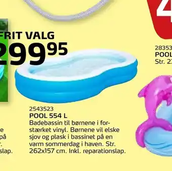 Legekæden Pool 554 l tilbud