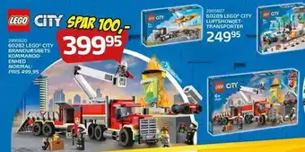 Legekæden 60282 lego © city brandvæsnets kommandoenhed tilbud