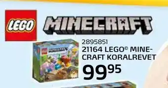 Legekæden 21164 lego © minecraft koralrevet tilbud