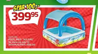 Legekæden POOL MED 'SOLTAG" Se mere på side 12 tilbud