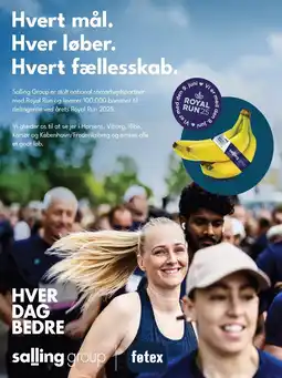 Føtex Hvert mål. Hver løber. Hvert fælleskab tilbud