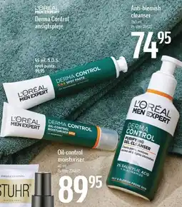 Føtex Oli-control moisturiser eller Anti-blemish cleanser tilbud
