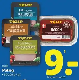 Lidl TULIP Pålæg tilbud