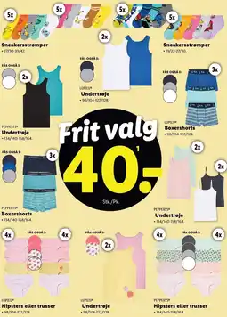 Lidl Frit valg tilbud