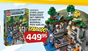 Legekæden 21169 lego © minecraft det første eventyr tilbud