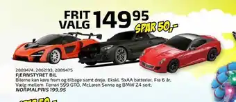 Fjernstyret bil