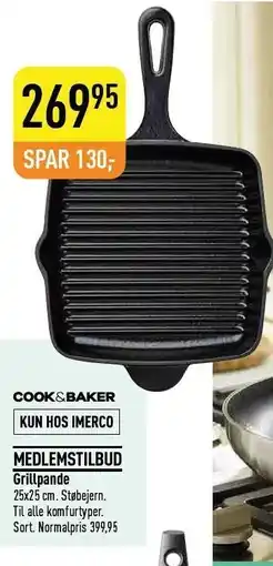 Imerco Grillpande tilbud