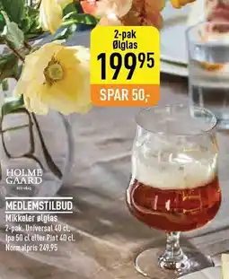 Imerco Mikkeler ølglas tilbud