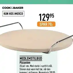 Imerco Pizzasten tilbud