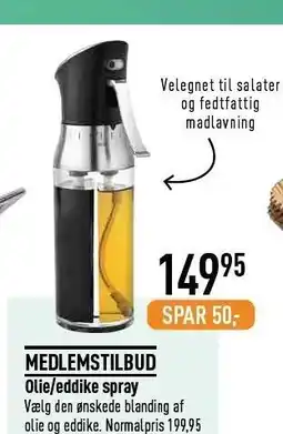 Imerco Olie/eddike spray tilbud