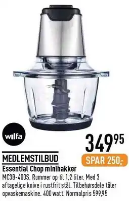 Imerco Essential Chop minihakker tilbud