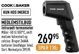 Imerco Infarødt termometer tilbud