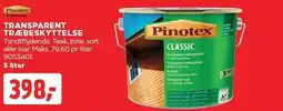 jem & fix PINOTEX TRANSPARENT TRÆBESKYTTELSE tilbud