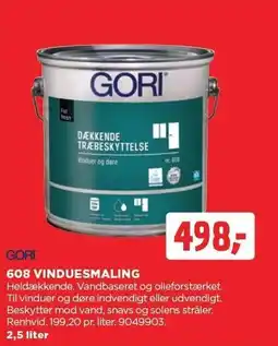 jem & fix GORI 608 VINDUESMALING tilbud